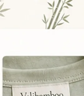 Custom neck and size labels for private label kids bamboo pajamas
